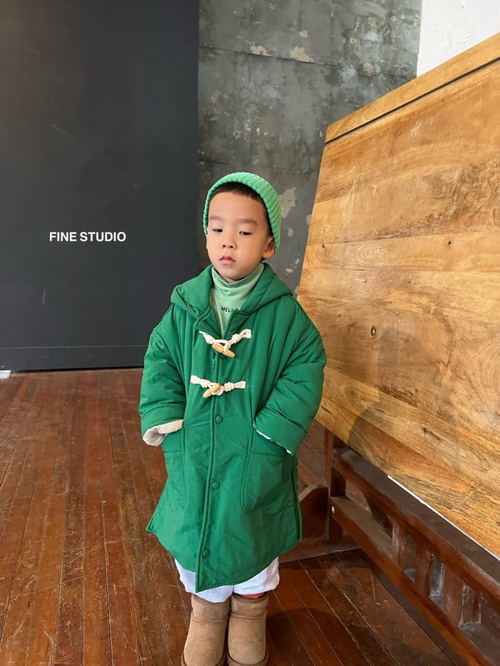 FINE STUDIO - Korean Children Fashion - #Kfashion4kids - Dduckbokgi Coat - 5
