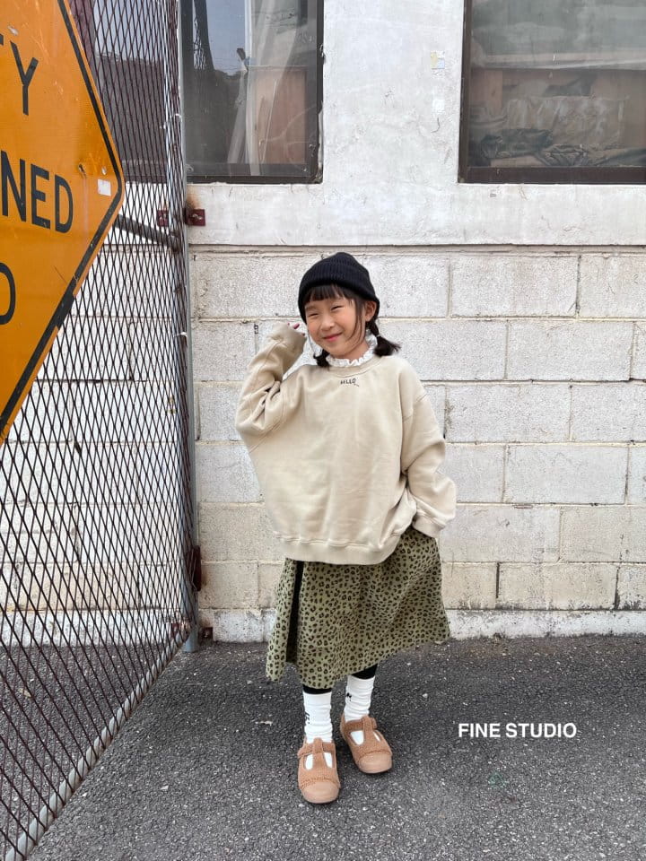 FINE STUDIO - Korean Children Fashion - #Kfashion4kids - Leo Rib Skirt - 7