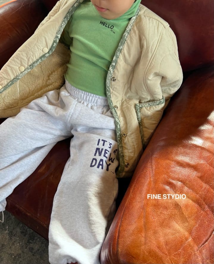 FINE STUDIO - Korean Children Fashion - #Kfashion4kids - Day Training Pants with mom - 9