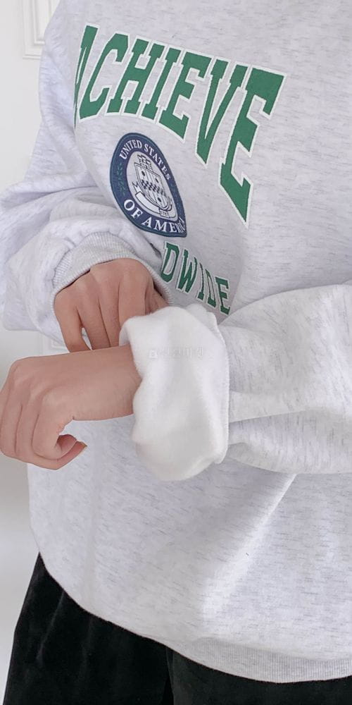 FIRSTMOON - Korean Children Fashion - #Kfashion4kids - World Sweatshirt