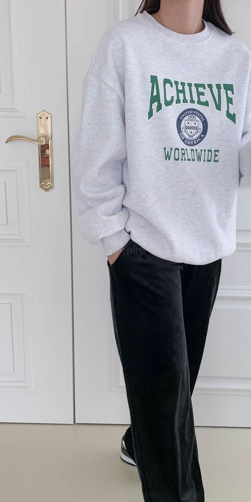 FIRSTMOON - Korean Children Fashion - #Kfashion4kids - World Sweatshirt - 12