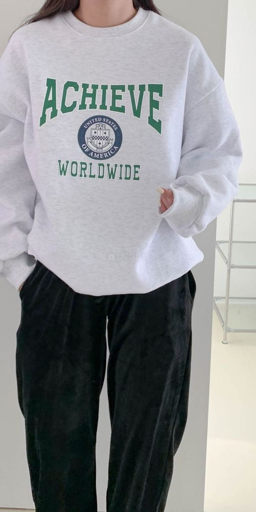 FIRSTMOON - Korean Children Fashion - #Kfashion4kids - World Sweatshirt - 7
