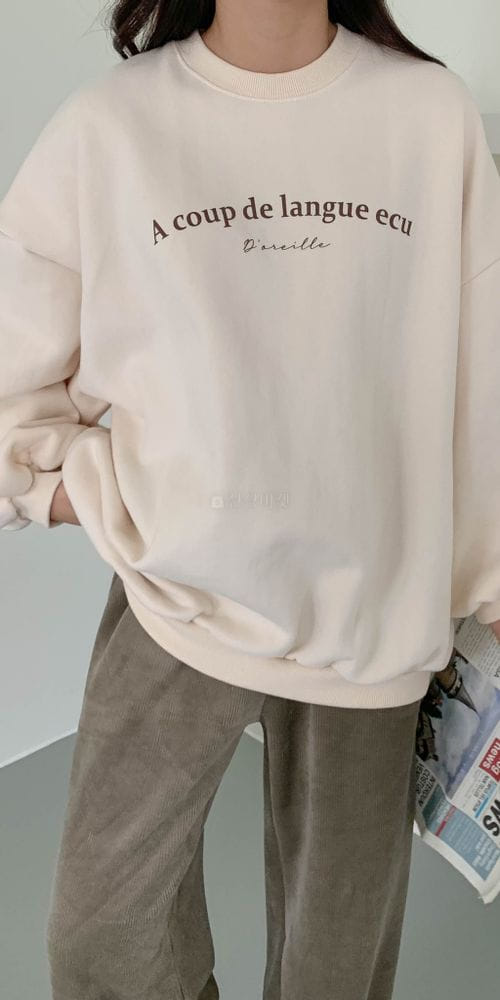 FIRSTMOON - Korean Children Fashion - #Kfashion4kids - Cop Balloon Sweatshirt - 5