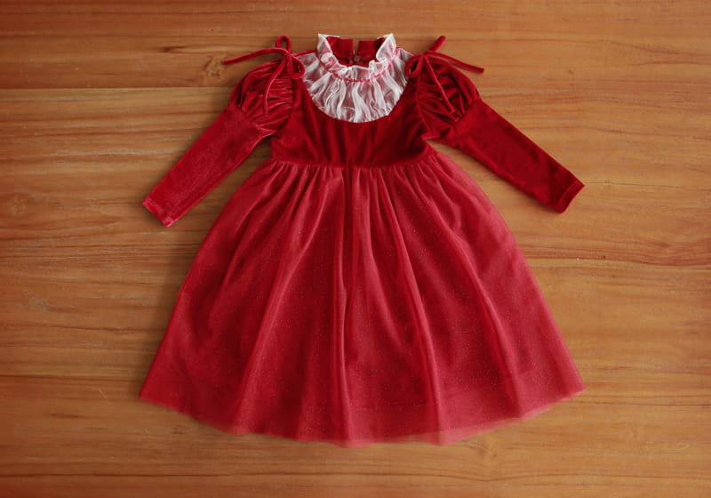FLO - Korean Children Fashion - #Kfashion4kids - Queen One-piece - 10