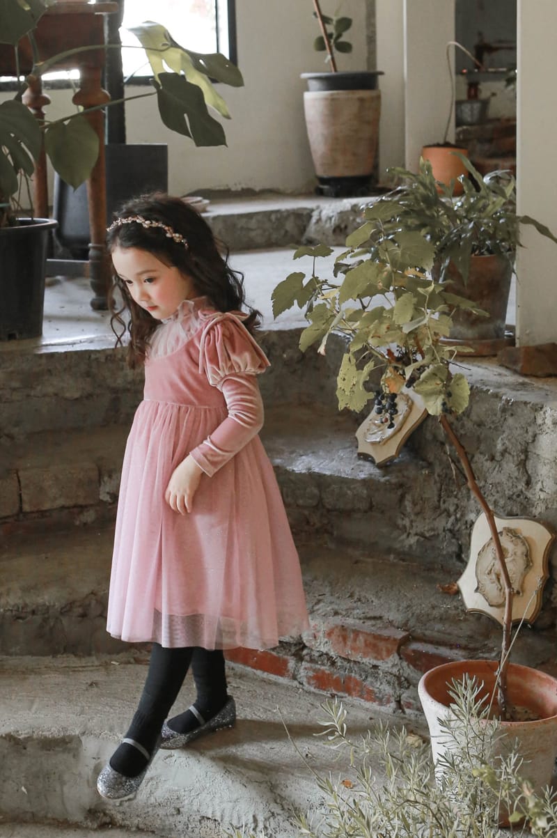 FLO - Korean Children Fashion - #Kfashion4kids - Queen One-piece - 12