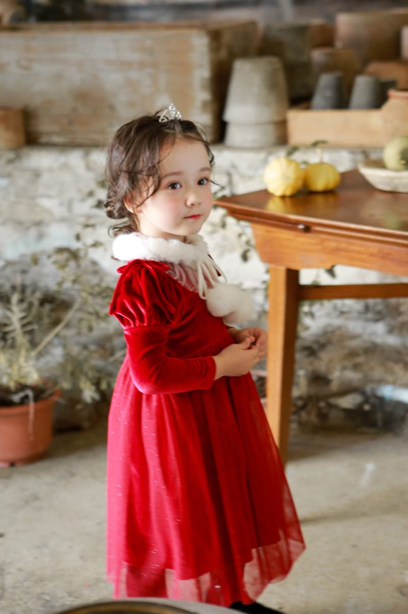 FLO - Korean Children Fashion - #Kfashion4kids - Queen One-piece - 2