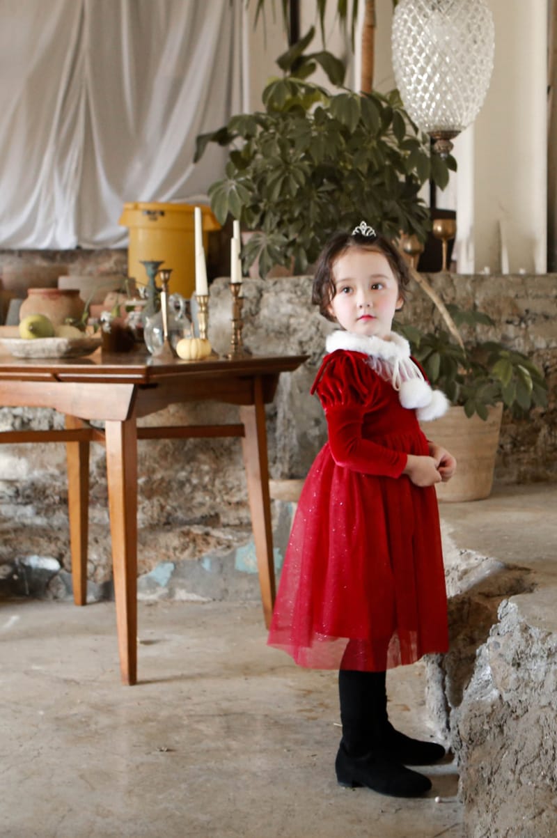FLO - Korean Children Fashion - #Kfashion4kids - Queen One-piece - 3