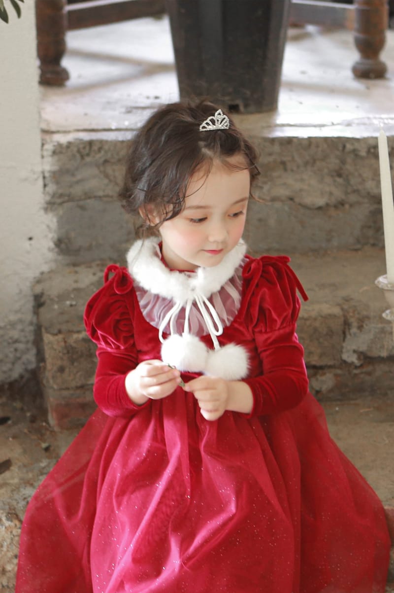 FLO - Korean Children Fashion - #Kfashion4kids - Queen One-piece - 4