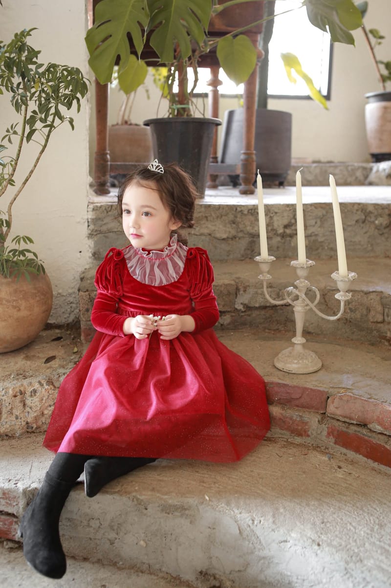FLO - Korean Children Fashion - #Kfashion4kids - Queen One-piece - 6