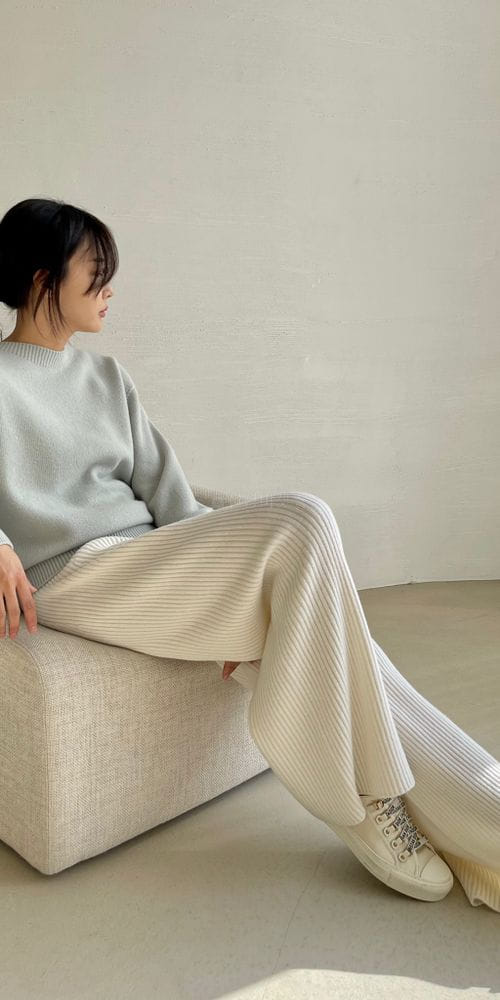 FLOATY - Korean Children Fashion - #Kfashion4kids - Whole Gamet Fix Pants - 6