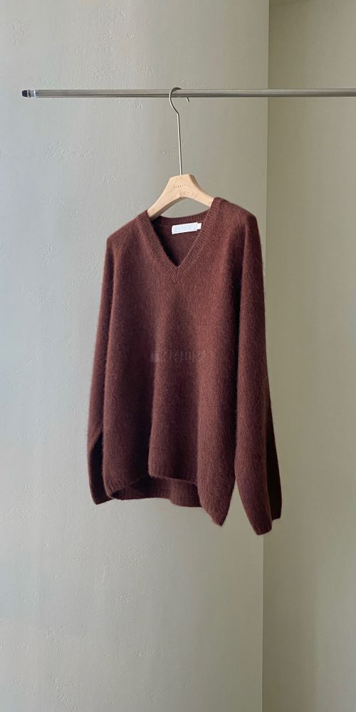 FLOATY - Korean Children Fashion - #Kfashion4kids - Whole Gamet Racoon Enchi V Knit Tee - 6