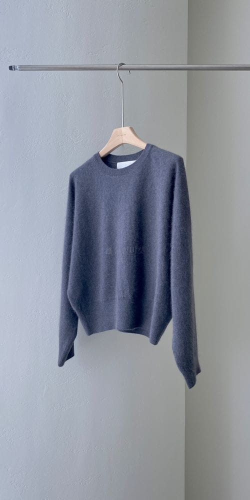 FLOATY - Korean Children Fashion - #Kfashion4kids - Whole Gamet Racoon Mia Round Knit Tee - 5
