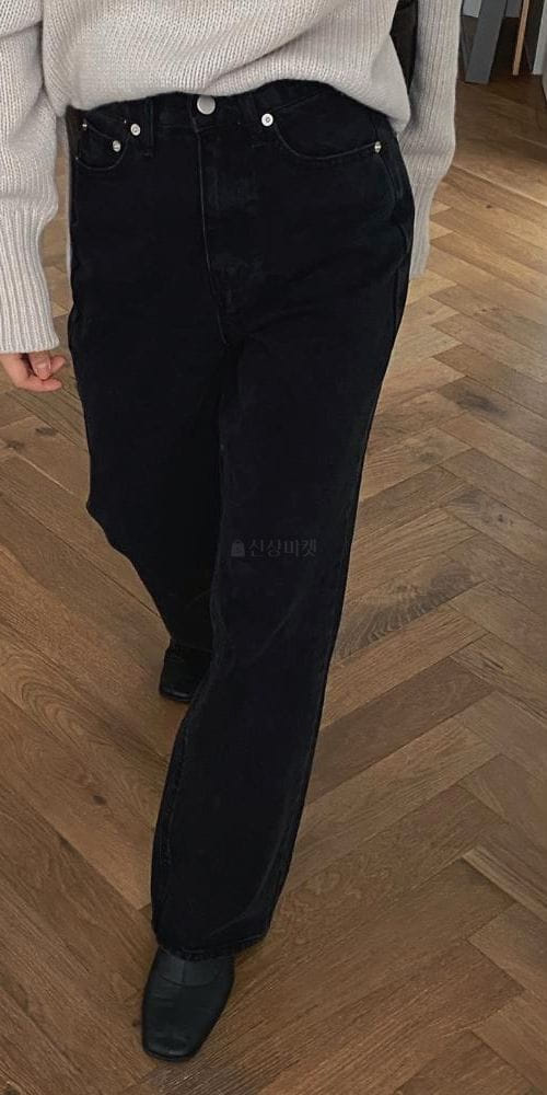 FLOW IN - Korean Children Fashion - #Kfashion4kids - Black Jeans - 4