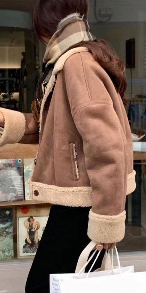 FLOW IN - Korean Children Fashion - #Kfashion4kids - Collar Leather Jacket - 4
