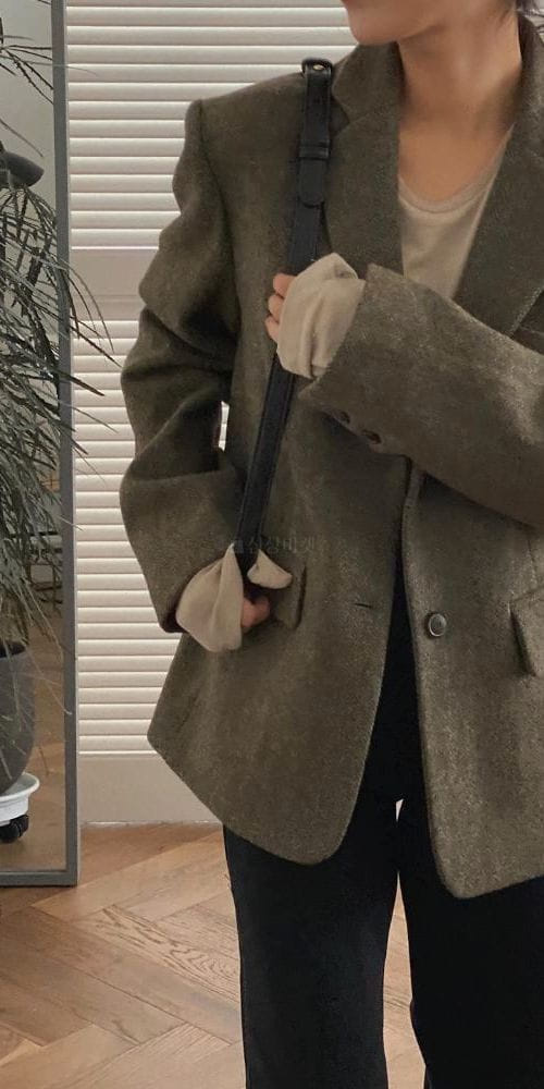 FLOW IN - Korean Children Fashion - #Kfashion4kids - Herringbone Jacket - 7