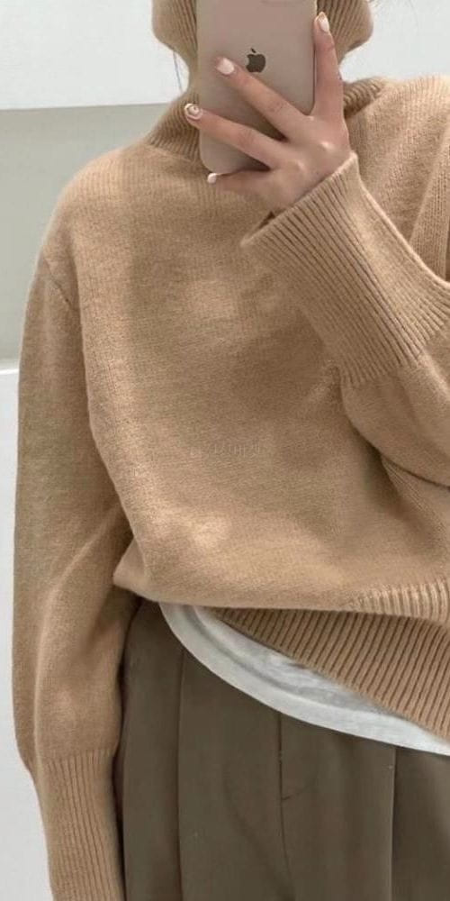 FLOW IN - Korean Children Fashion - #Kfashion4kids - Basic Turtleneck Knit - 9