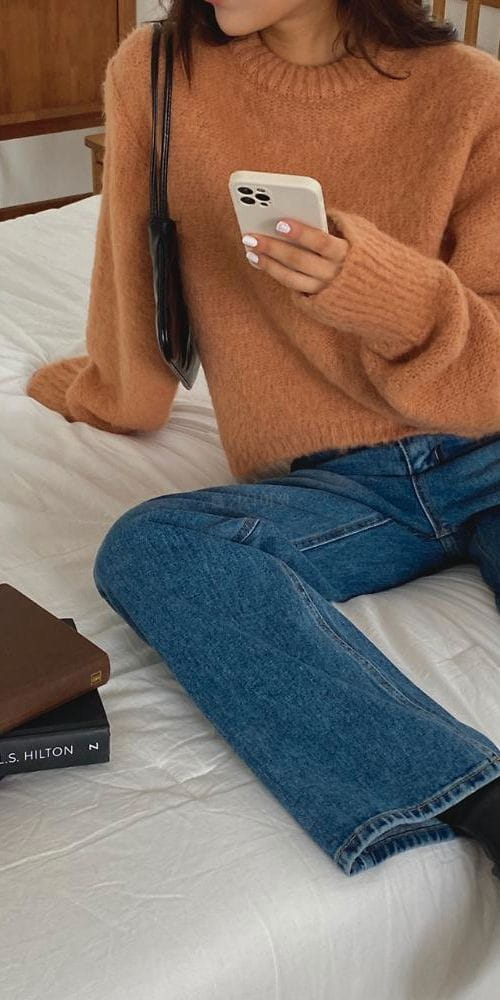 FLOW IN - Korean Children Fashion - #Kfashion4kids - Alpaca Brush Knit