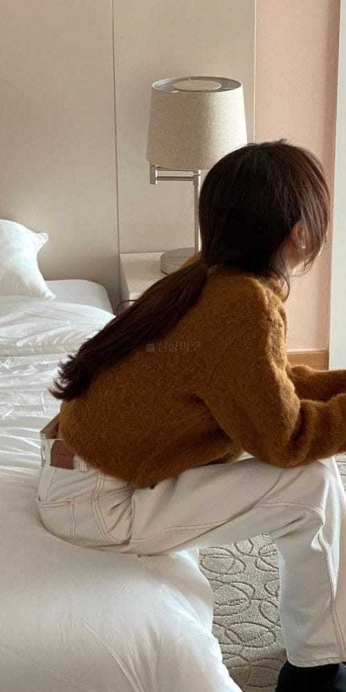 FLOW IN - Korean Children Fashion - #Kfashion4kids - Alpha Crop Round Knit - 11