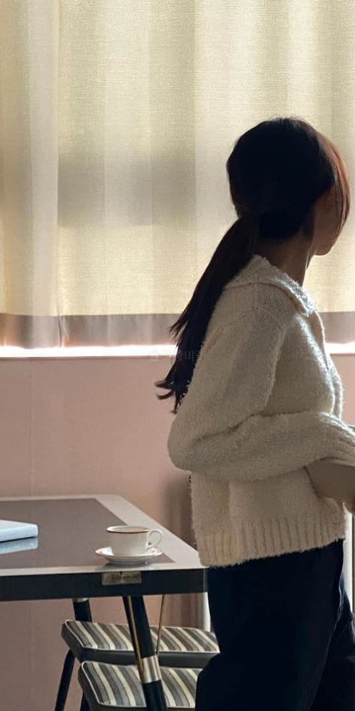 FLOW IN - Korean Children Fashion - #Kfashion4kids - Sandy Button Cardigan - 3