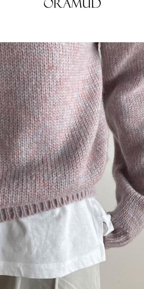 FLOW IN - Korean Children Fashion - #Kfashion4kids - Mohair Color Knit