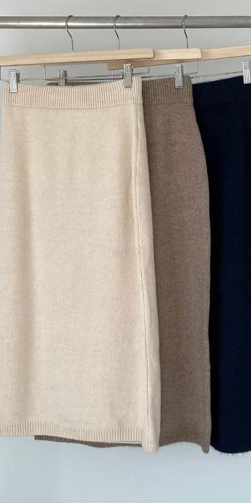 FLOW IN - Korean Children Fashion - #Kfashion4kids - Merry Knit Skirt - 2