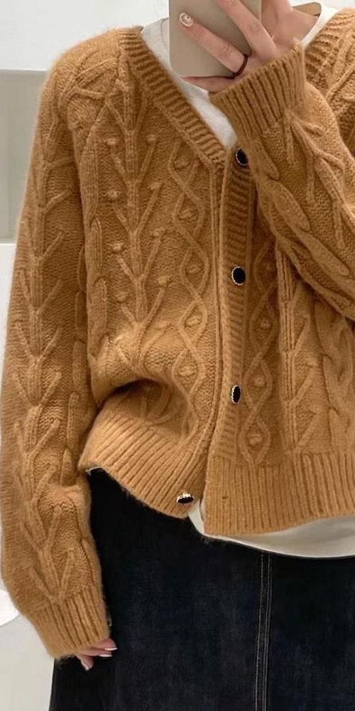 FLOW IN - Korean Children Fashion - #Kfashion4kids - Twist V Cardigan - 10