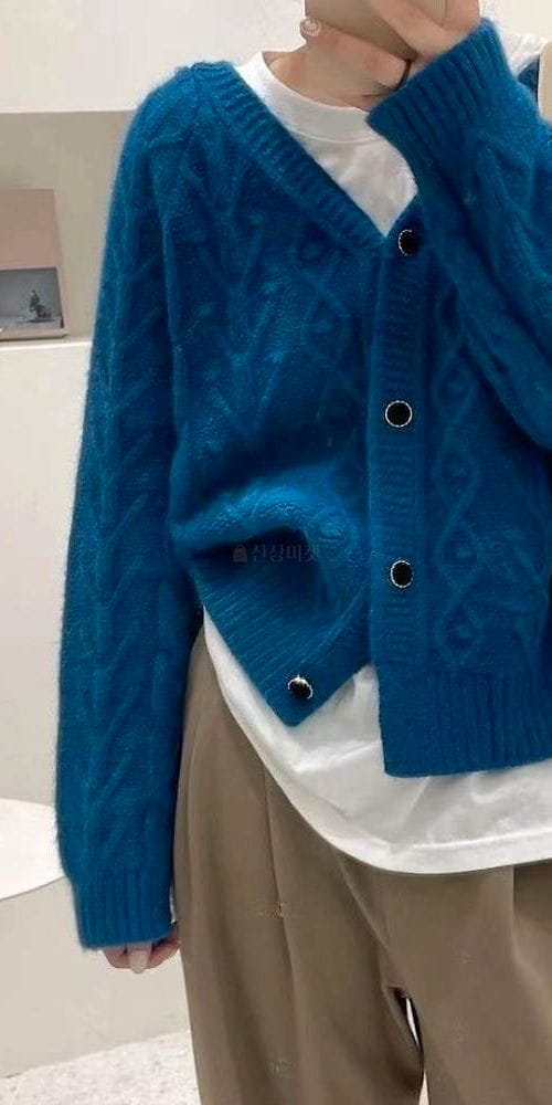 FLOW IN - Korean Children Fashion - #Kfashion4kids - Twist V Cardigan - 2