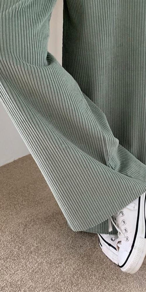 FLOW IN - Korean Children Fashion - #Kfashion4kids - Rib Wide Pants - 2