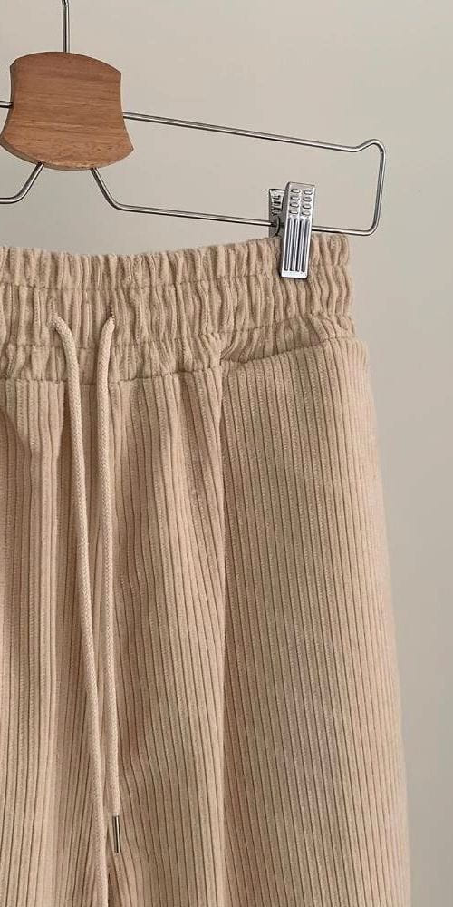 FLOW IN - Korean Children Fashion - #Kfashion4kids - Rib Wide Pants - 4