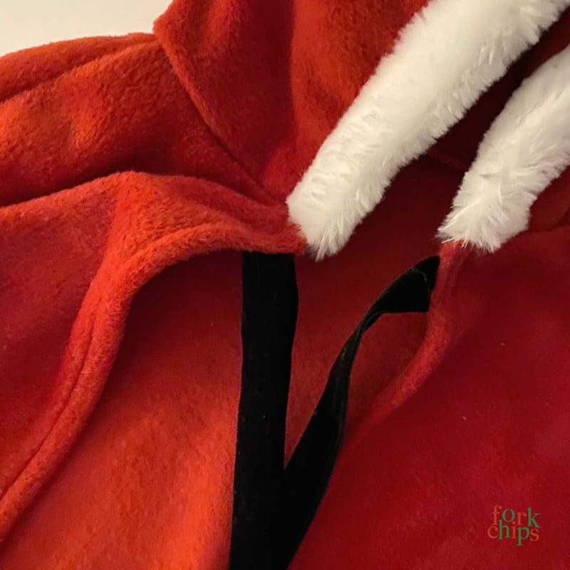 FORK CHIPS - Korean Children Fashion - #Kfashion4kids - Santa Cape - 5