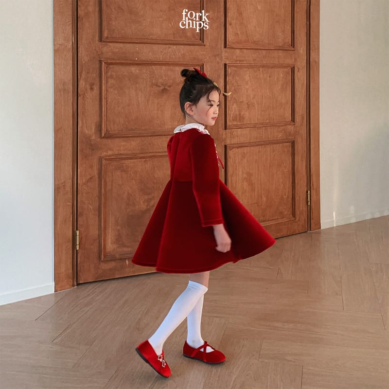 FORK CHIPS - Korean Children Fashion - #Kfashion4kids - Sofia One-piece - 3