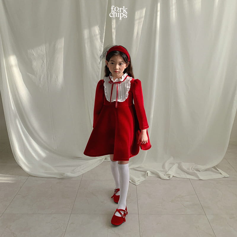 FORK CHIPS - Korean Children Fashion - #Kfashion4kids - Sofia One-piece - 4