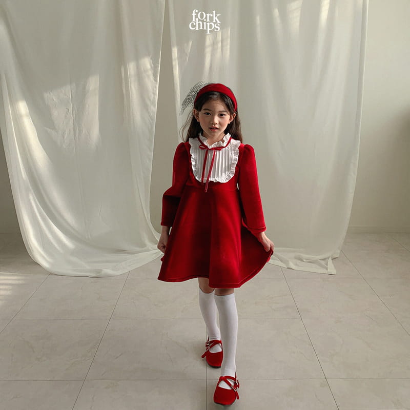 FORK CHIPS - Korean Children Fashion - #Kfashion4kids - Sofia One-piece - 5