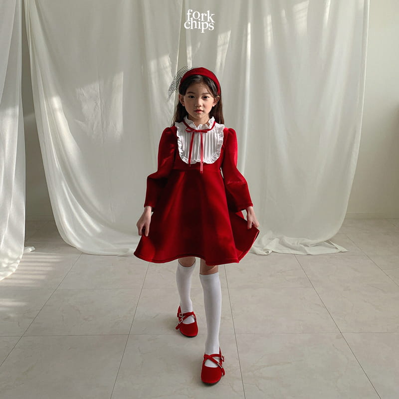 FORK CHIPS - Korean Children Fashion - #Kfashion4kids - Sofia One-piece - 6