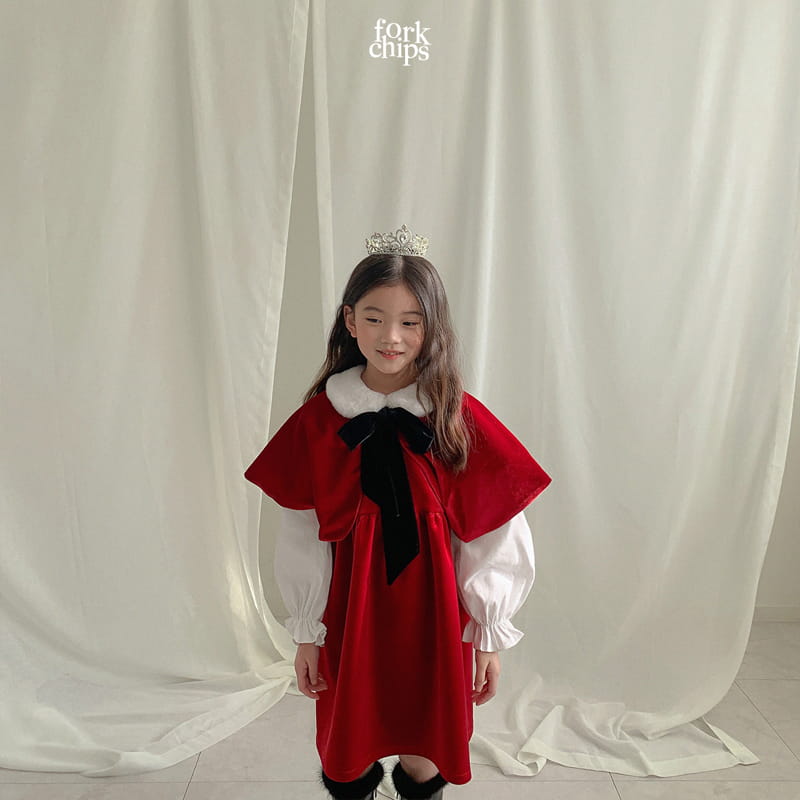 FORK CHIPS - Korean Children Fashion - #Kfashion4kids - Queens One-piece - 10