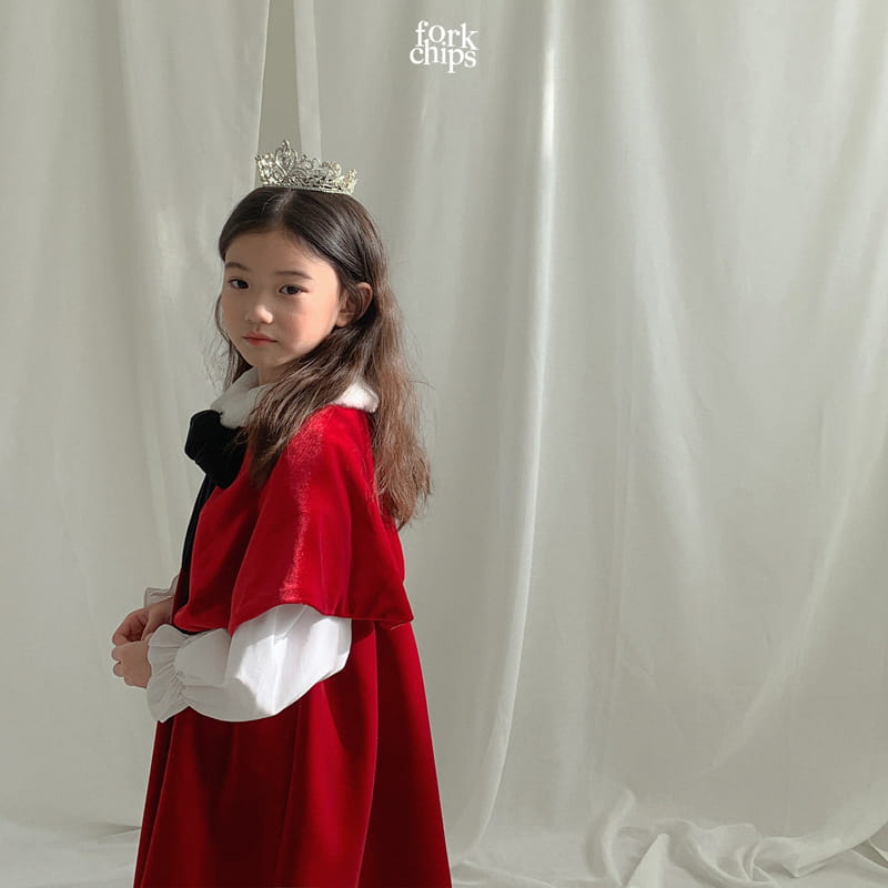 FORK CHIPS - Korean Children Fashion - #Kfashion4kids - Queens One-piece - 12