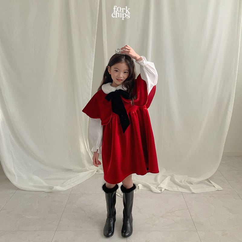 FORK CHIPS - Korean Children Fashion - #Kfashion4kids - Queens One-piece - 7