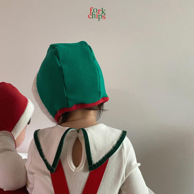 FORK CHIPS - Korean Children Fashion - #Kfashion4kids - Bebe Mini Santa Bodysuit - 9