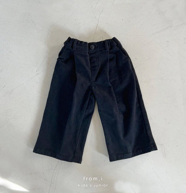 FROM I - Korean Children Fashion - #Kfashion4kids - Curved Pants