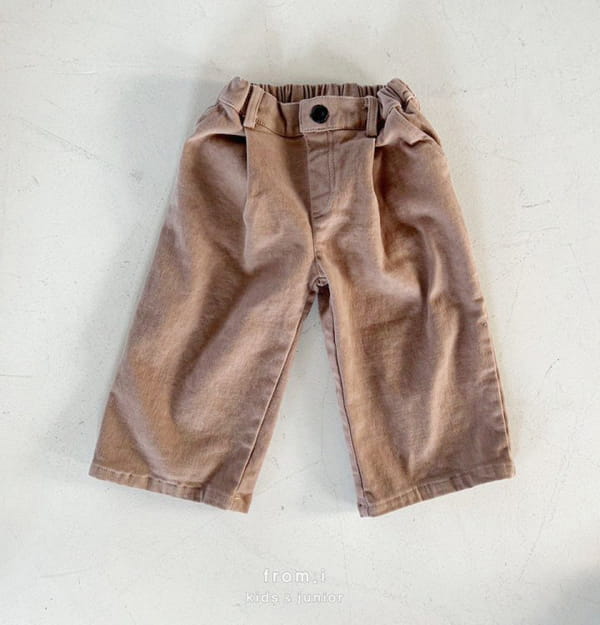 FROM I - Korean Children Fashion - #Kfashion4kids - Curved Pants - 2