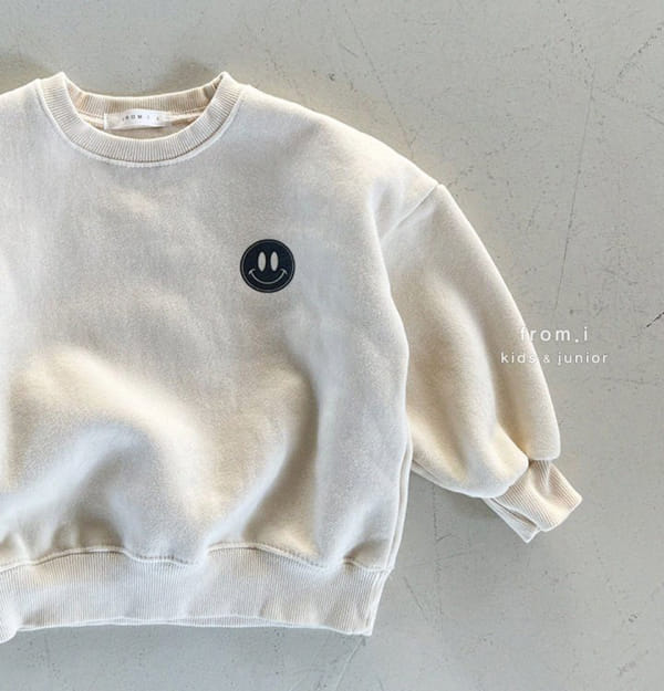 FROM I - Korean Children Fashion - #Kfashion4kids - Good Smile Sweatshirt - 4