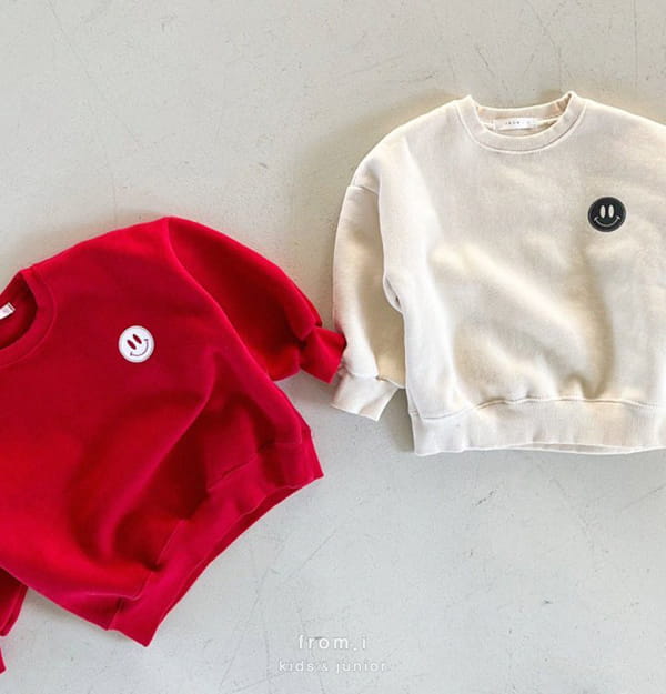 FROM I - Korean Children Fashion - #Kfashion4kids - Good Smile Sweatshirt - 6