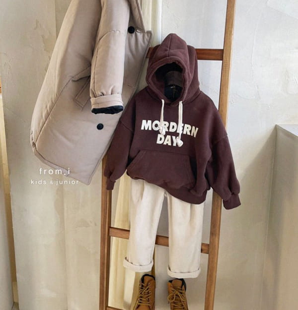 FROM I - Korean Children Fashion - #Kfashion4kids - Morden Day Hoody