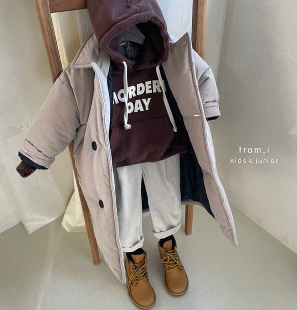 FROM I - Korean Children Fashion - #Kfashion4kids - Blanket Padding Jacket - 4