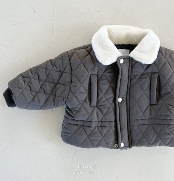 FROM I - Korean Children Fashion - #Kfashion4kids - Quilting Short Jacket - 2