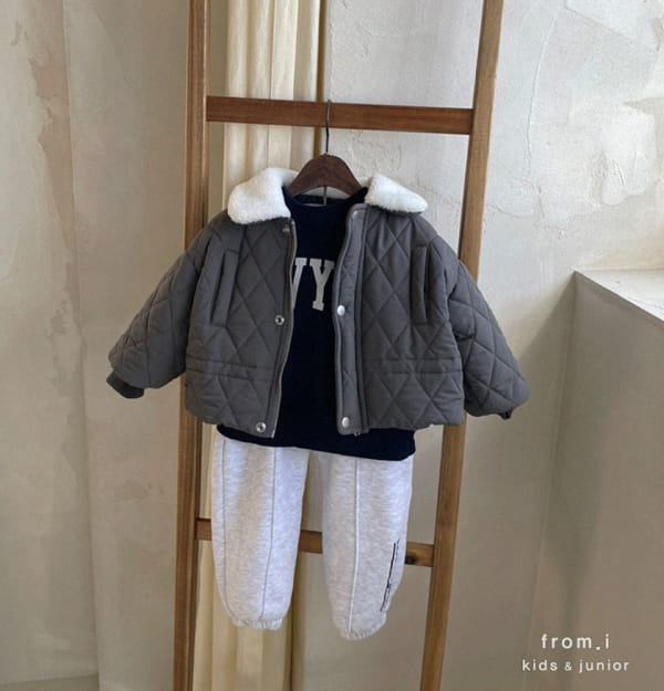 FROM I - Korean Children Fashion - #Kfashion4kids - Quilting Short Jacket - 3