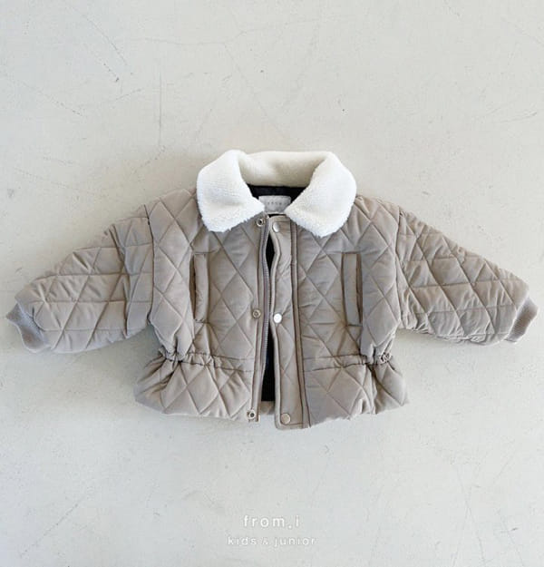 FROM I - Korean Children Fashion - #Kfashion4kids - Quilting Short Jacket - 5
