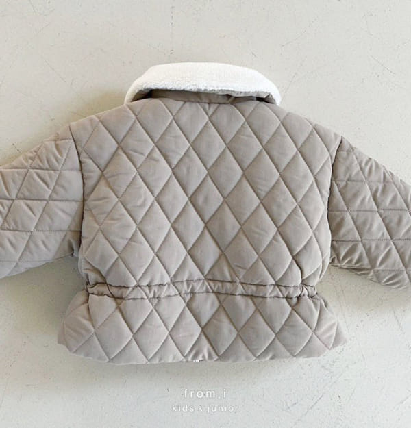 FROM I - Korean Children Fashion - #Kfashion4kids - Quilting Short Jacket - 6