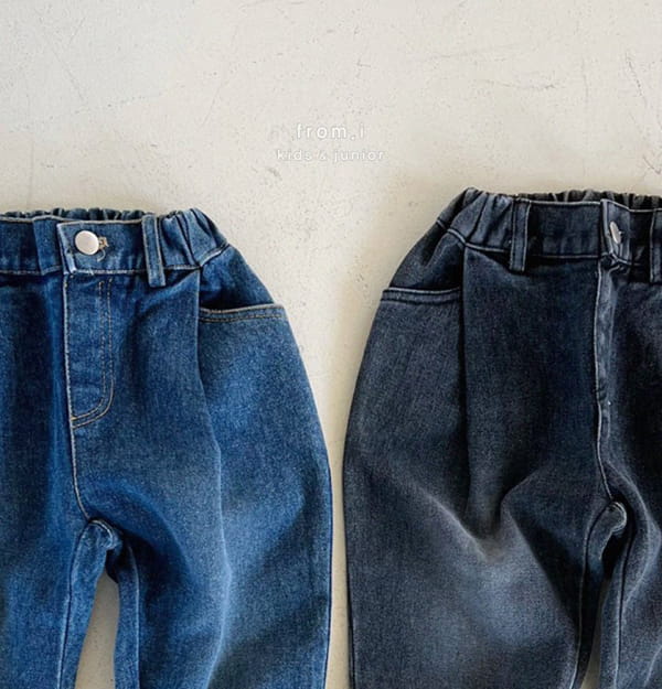 FROM I - Korean Children Fashion - #Kfashion4kids - Wintuck Jeans - 5