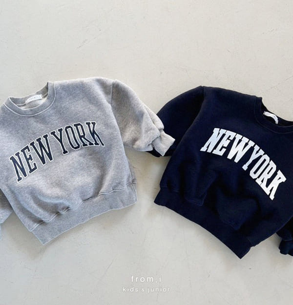 FROM I - Korean Children Fashion - #Kfashion4kids - New York Sweatshirt - 4